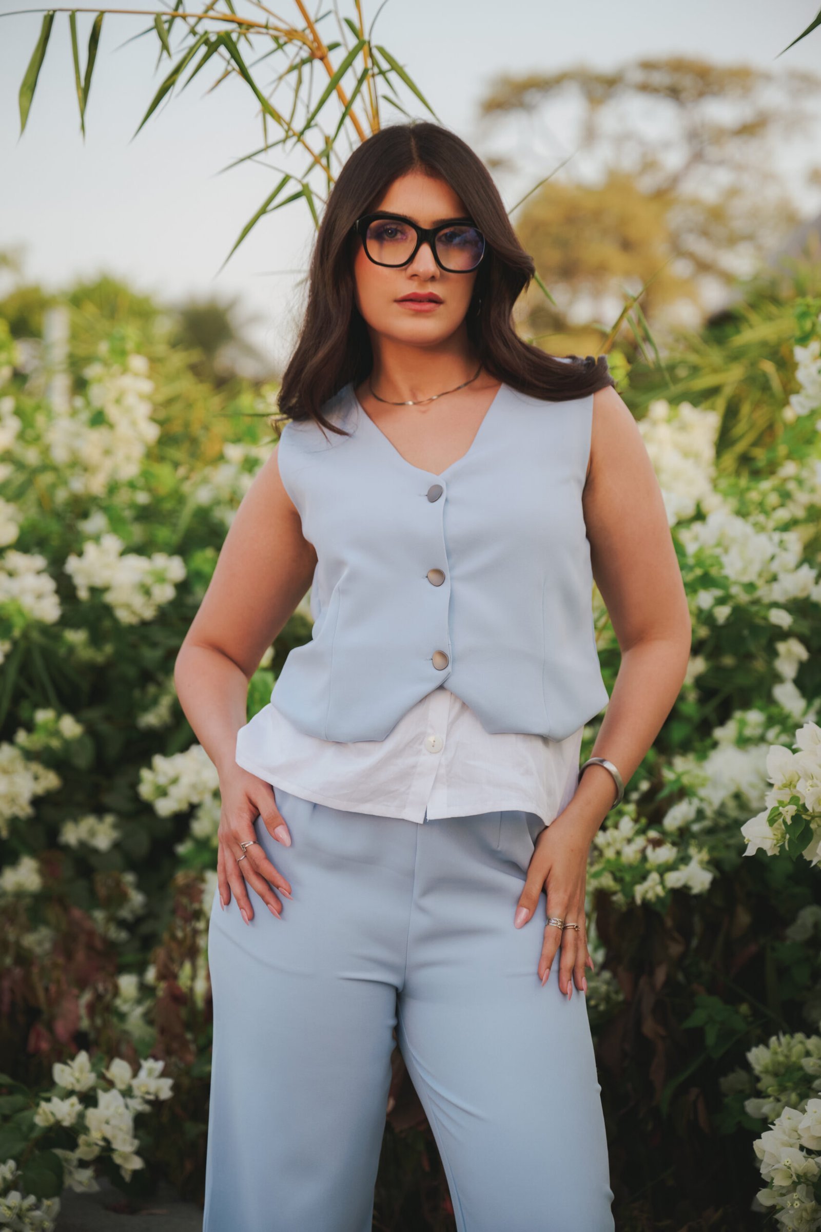 Morning Sky Trouser Set